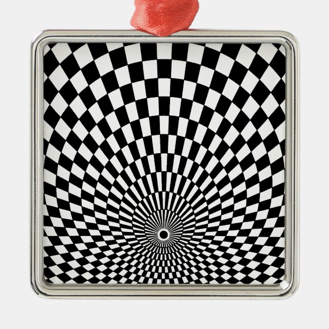OP -Art #2 at Emporio Moffa Metal Ornament (Front)