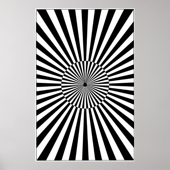 OP -Art #3 at Emporio Moffa Poster (Front)