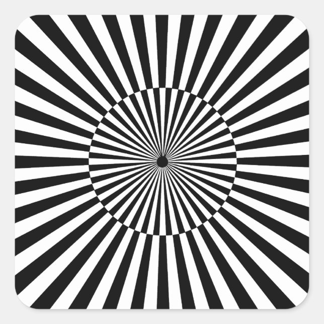 OP -Art #3 at Emporio Moffa Square Sticker (Front)