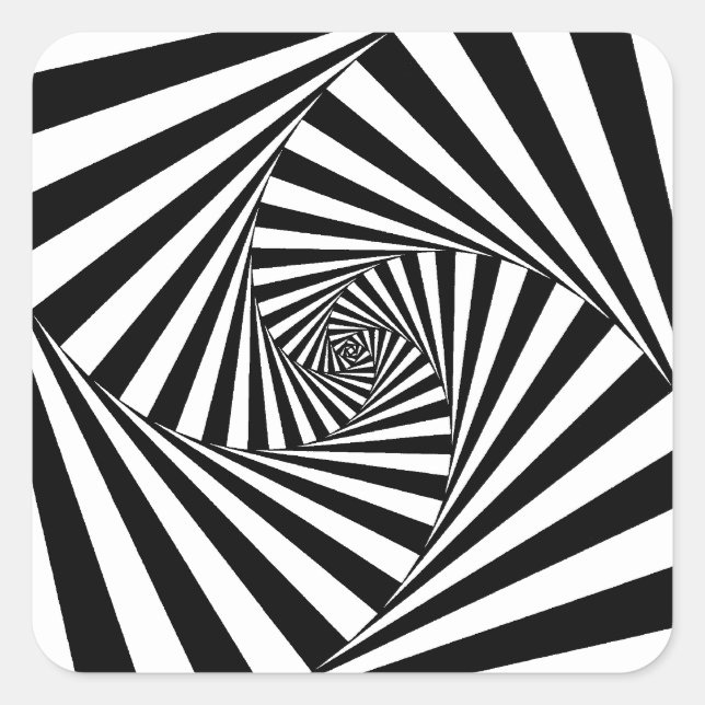 OP - Art #4 at Emporio Moffa Square Sticker (Front)