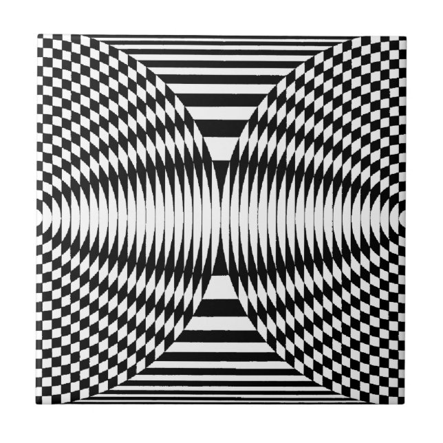 OP -Art #5 at Emporio Moffa Ceramic Tile (Front)
