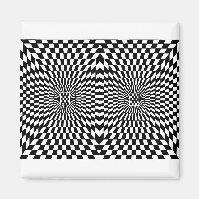 OP -Art #6  at Emporio Moffa Magnet (Front)