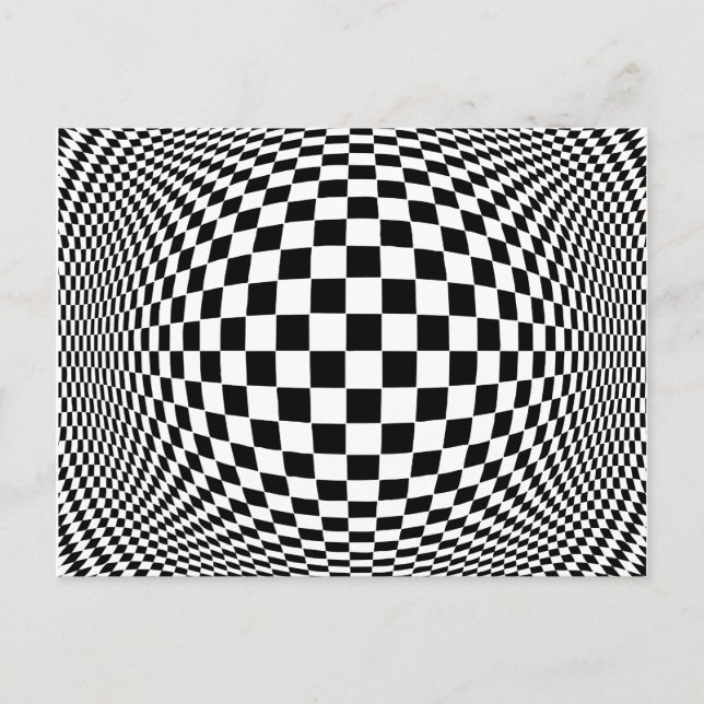 Op Art Postcard (Front)