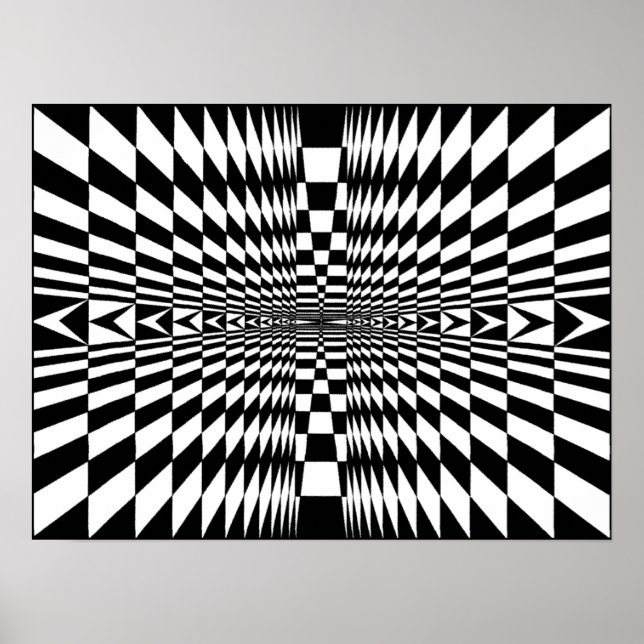 Op Art Poster #217 (Front)