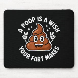 Op Emoticon A Op Is A Wish Your Fart Makes Gag Bir Mouse Pad