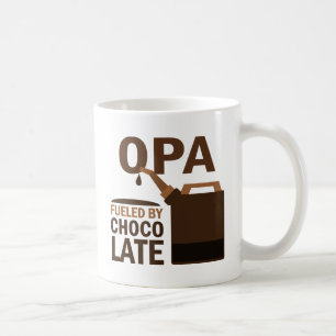 Opa Fuelled By Chocolate Coffee Mug