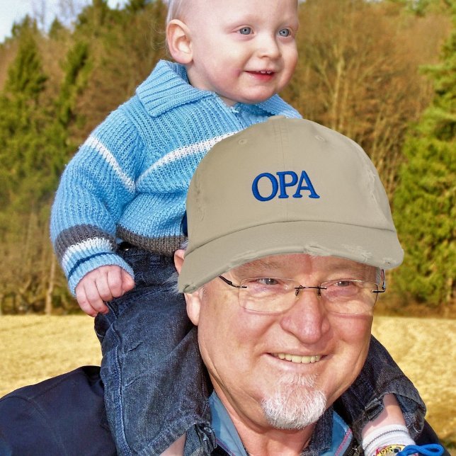 Opa - German  grandpa Embroidered Baseball Cap (Creator Uploaded)