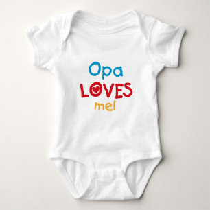 Opa Loves Me T-shirts and Gifts