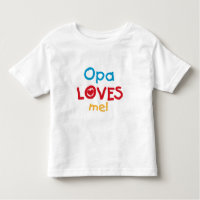 Opa Loves Me T-shirts and Gifts