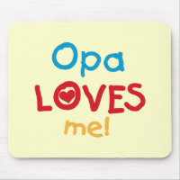 Opa Loves Me T-shirts and Gifts