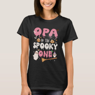 Opa of The Spooky One Girl 1st Birthday Halloween T-Shirt