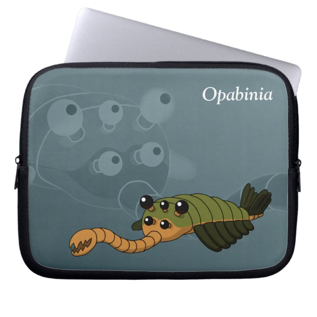 Opabinia- Prehistoric Animal Laptop Sleeve (Front)