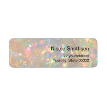opal background  labels
