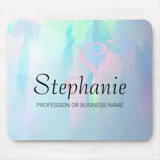 Opal business office supplies desk accessories mouse pad (Front)