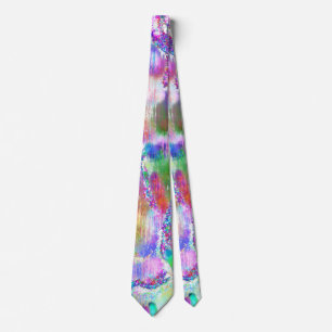 Opal coloured tie