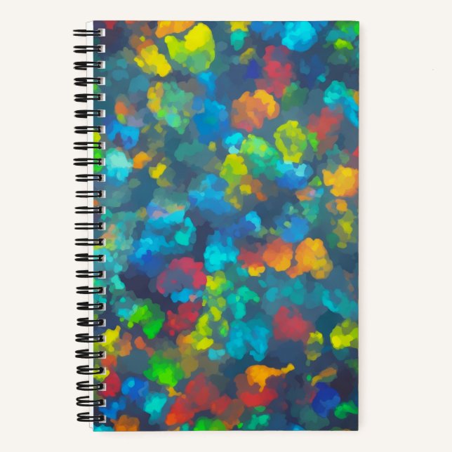 Opal Colours Spiral Notebook (Front)