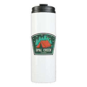Opal Creek Wilderness Oregon Camping Thermal Tumbler