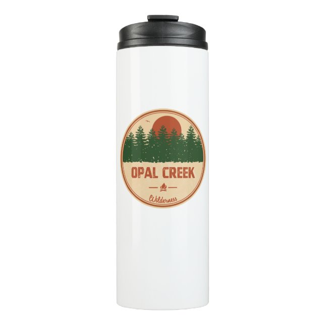 Opal Creek Wilderness Oregon Thermal Tumbler (Front)