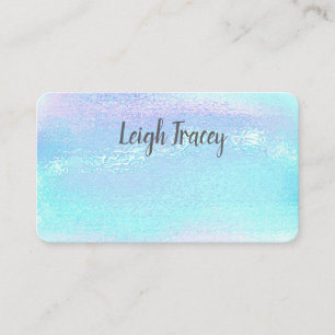 Opal Dance Actress Classic Elegant Business Cards