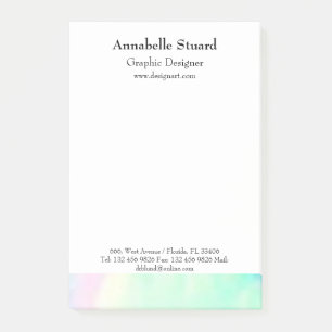 Opal elegant modern unique supplies post-it notes