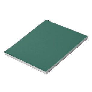 Opal Green Solid Colour Notepad