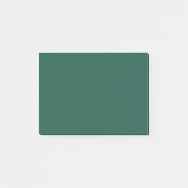 Opal Green Solid Colour Post-it Notes (Front)