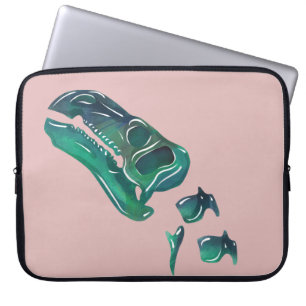 Opal Iguanodon Dinosaur Laptop Sleeve