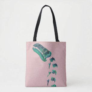 Opal Iguanodon Dinosaur Tote Bag
