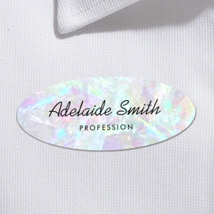 opal mineral name tag
