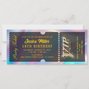 OPAL Party Ticket Invitation