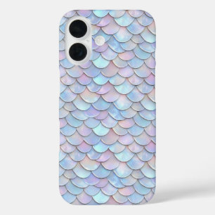 Opal Pastel Scale Pattern iPhone 16 Case