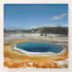 Opal Pool Glass Coaster