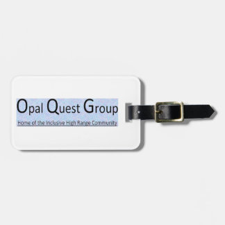 Opal Quest Group Luggage Tag