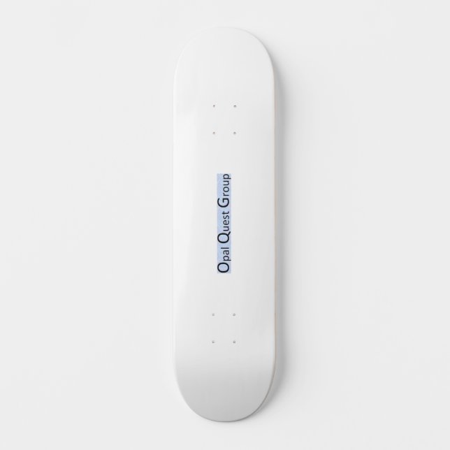 Opal Quest Group Skateboard (Front)
