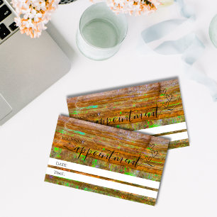 Opal Rock Layers Professional Appointment Cards