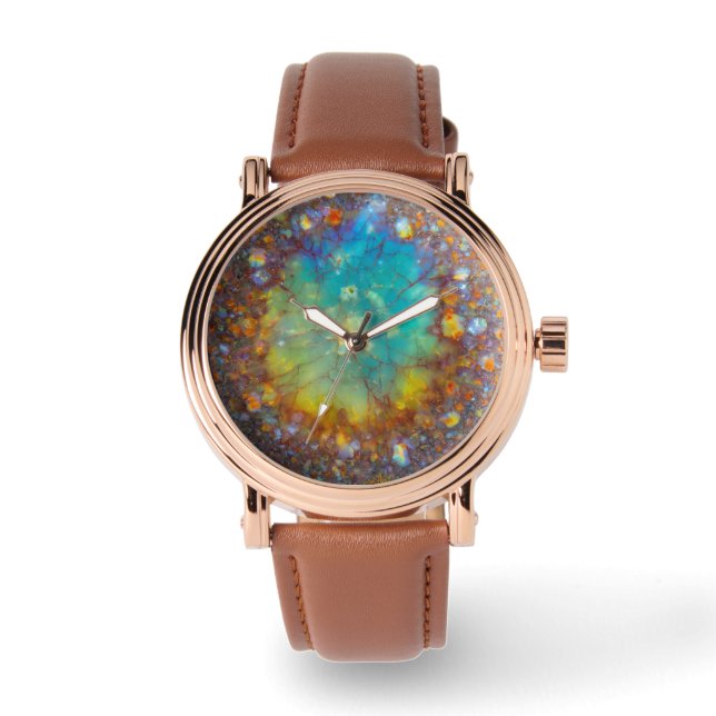 Opal Stone Burst watch face (Front)