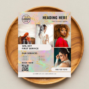 Opal Stone Photo Business Marketing Flyer