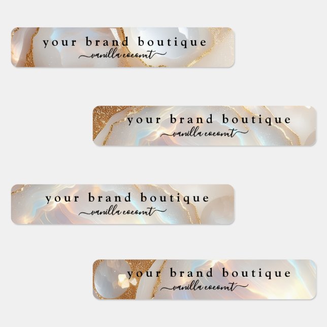 Opal stone Thin Product Tamper-Proof Seal Label (Group)