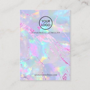 opal texture display card