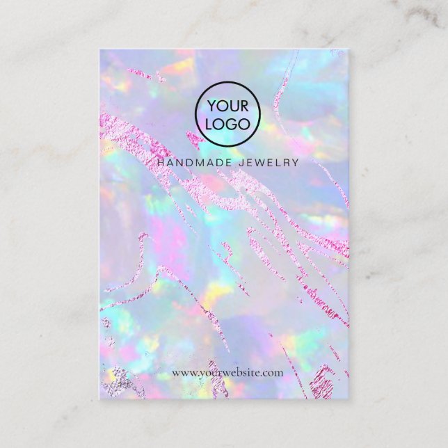 opal  texture  display card (Front)