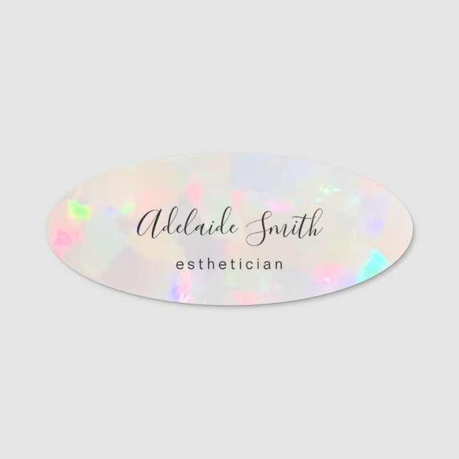 opal texture name tag (Front)