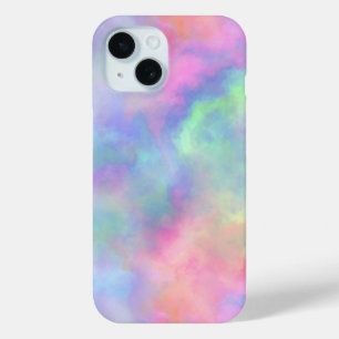 opal watercolor splash : iPhone 15 case