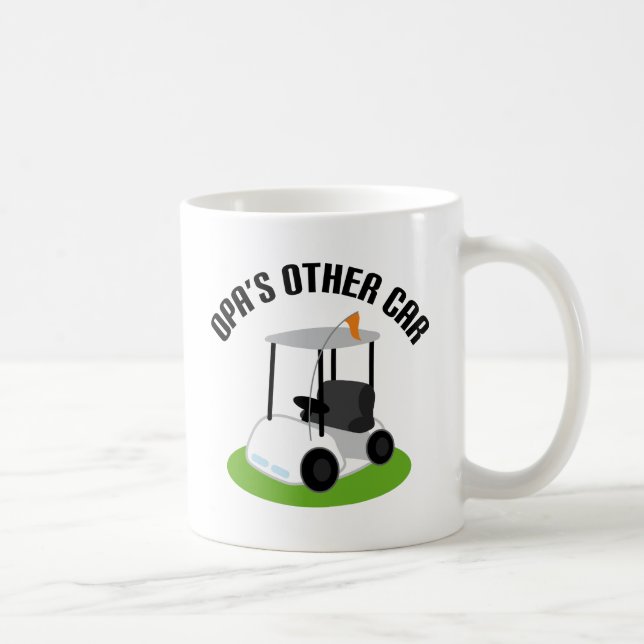 Opas Other Car (Golf Cart) Coffee Mug (Right)