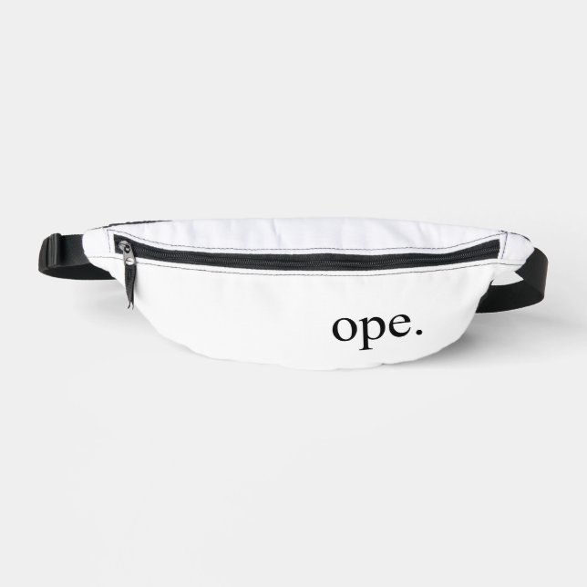 Ope Bum Bags (Front)