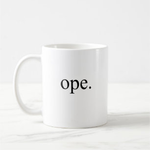 Ope Coffee Mug