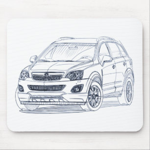 Opel Antara 2011 Mouse Pad