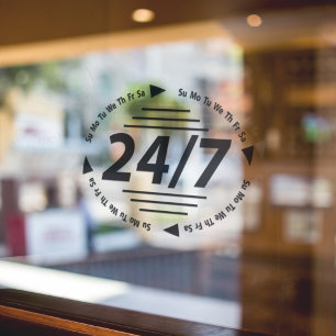 Open 24/7 l Black Business Opening Hours 
