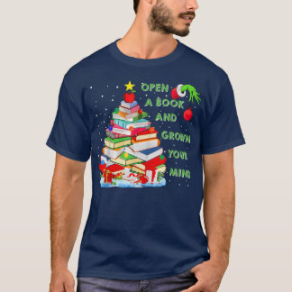 Open A Book And Grow Your Mind  T-Shirt