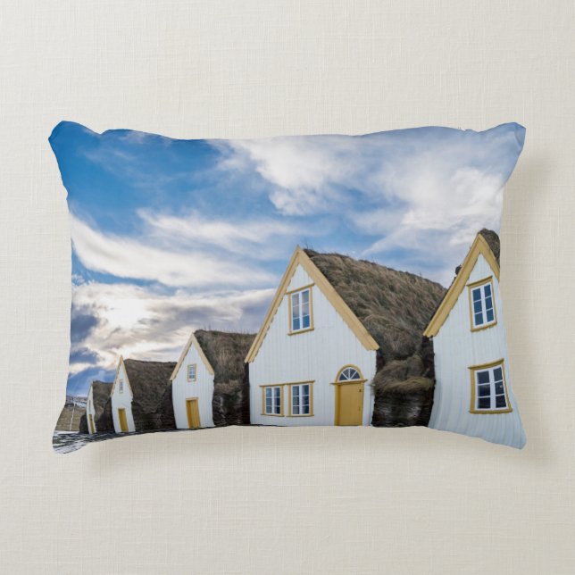 Open air museum of Glaumbaer Decorative Cushion (Front)