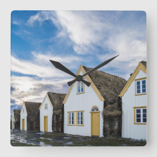 Open air museum of Glaumbaer Square Wall Clock